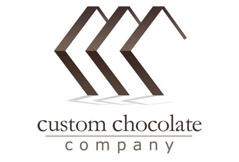 custom chocolate with company logo.